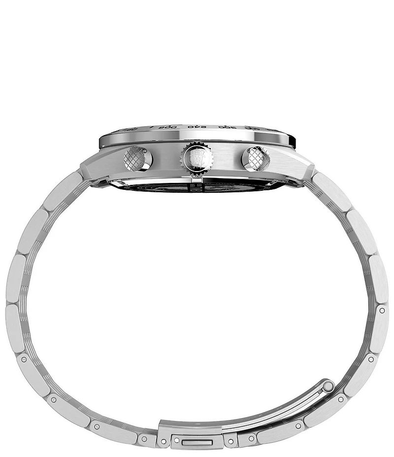 Timex Men's Waterbury Quartz Chronograph Stainless Steel Bracelet Watch