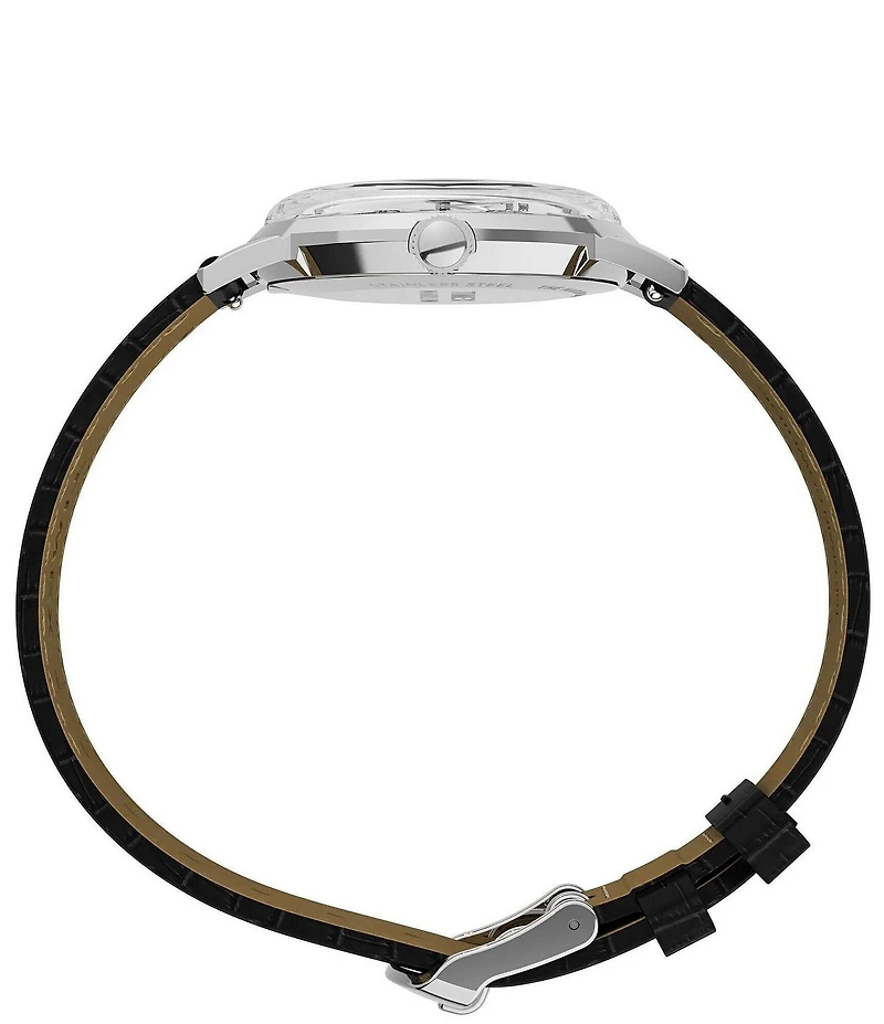 Timex Unisex Marlin Quartz Analog Leather Strap Watch