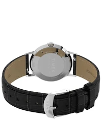 Timex Unisex Marlin Quartz Analog Leather Strap Watch