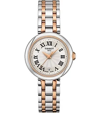 Tissot Women's Bellissima Quartz Analog Two-Tone Stainless Bracelet Watch