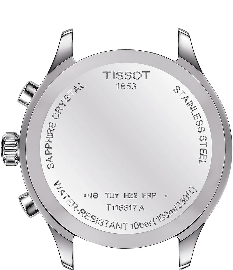 Tissot Chrono XL Classic Black Leather Watch