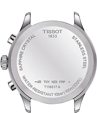 Tissot Chrono XL Classic Black Leather Watch
