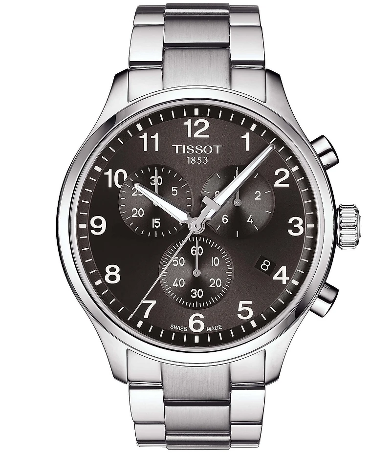 Tissot Chrono XL Classic Stainless Steel Bracelet Watch