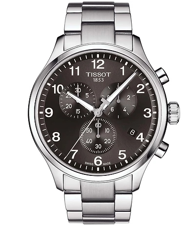 Tissot Chrono XL Classic Stainless Steel Bracelet Watch