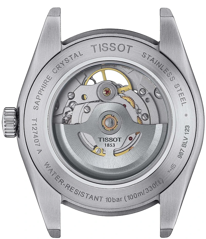 Tissot Gentleman Powermatic 80 Automatic Stainless Steel Bracelet Watch