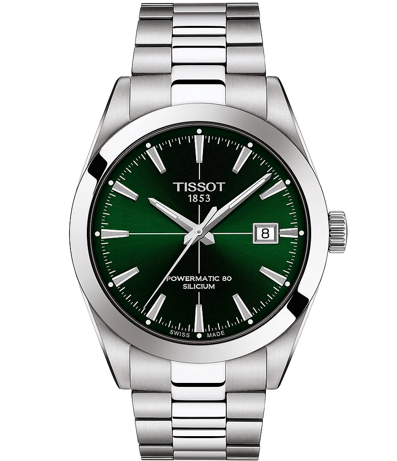 Tissot Gentleman Powermatic 80 Silicium Bracelet Watch