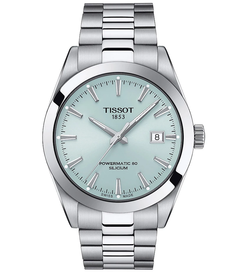 Tissot Gentleman Powermatic 80 Silicium Stainless Steel Watch