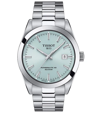 Tissot Gentleman Powermatic 80 Silicium Stainless Steel Watch