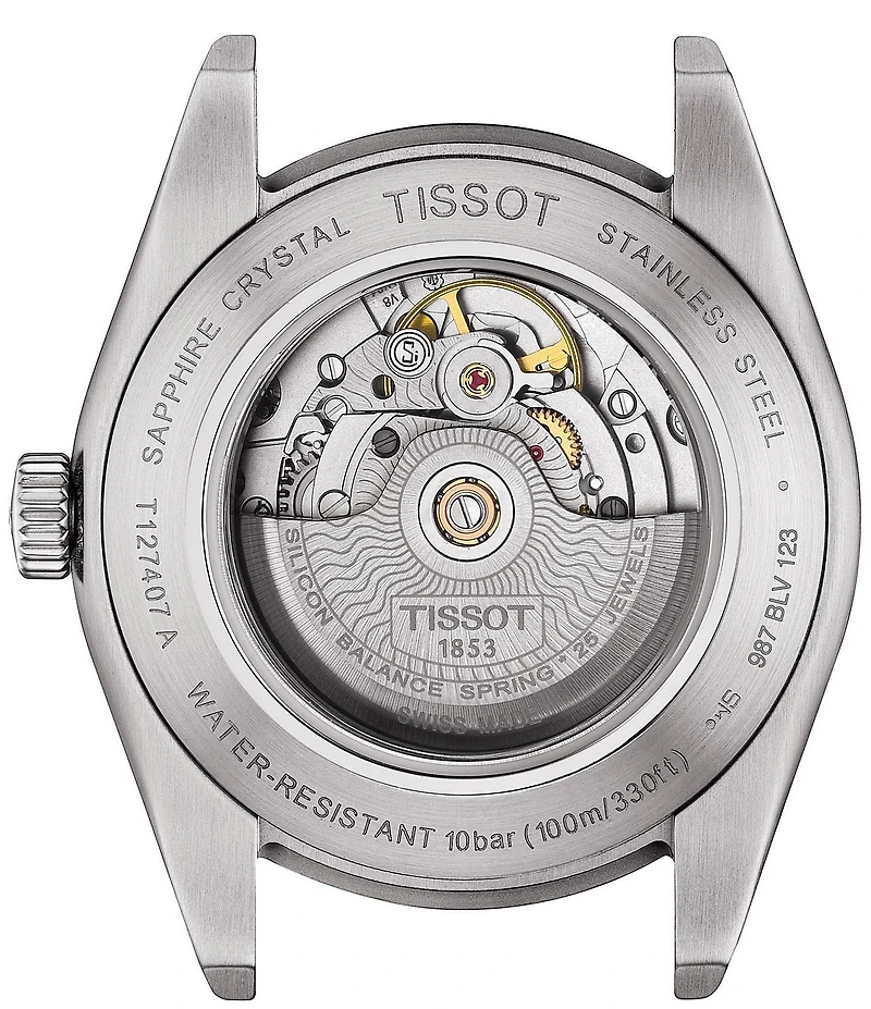 Tissot Gentleman Powermatic 80 Silicium Stainless Steel Watch
