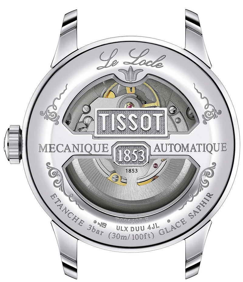 Tissot Men's Le Locle Powermatic 80 Automatic Stainless Steel Bracelet Watch
