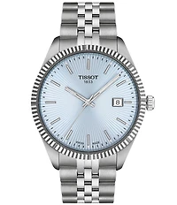 Tissot Men's Ballade Classic Contemporary Collection Quartz Analog 316L Stainless Steel Bracelet Watch
