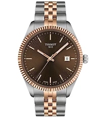 Tissot Men's Ballade Classic Contemporary Collection Quartz Analog 316L Stainless Steel Bracelet Watch