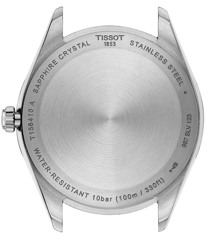 Tissot Men's Ballade Classic Contemporary Collection Quartz Analog 316L Stainless Steel Bracelet Watch
