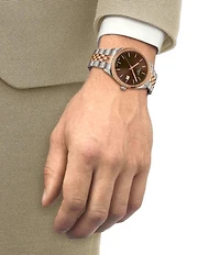 Tissot Men's Ballade Classic Contemporary Collection Quartz Analog 316L Stainless Steel Bracelet Watch