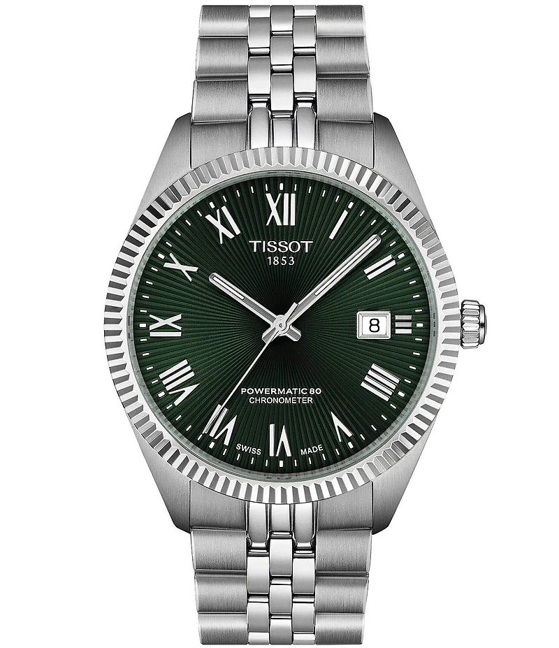 Tissot Men's Ballade GTS Powermatic 80 Automatic Stainless Steel Bracelet Watch