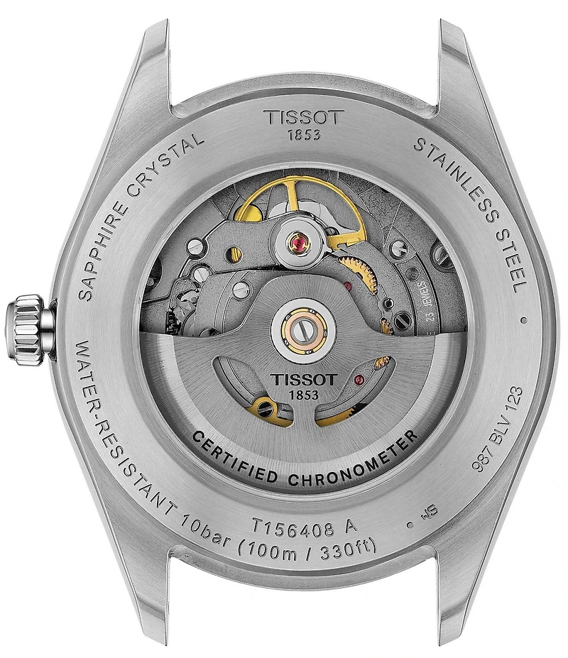Tissot Men's Ballade GTS Powermatic 80 Automatic Stainless Steel Bracelet Watch
