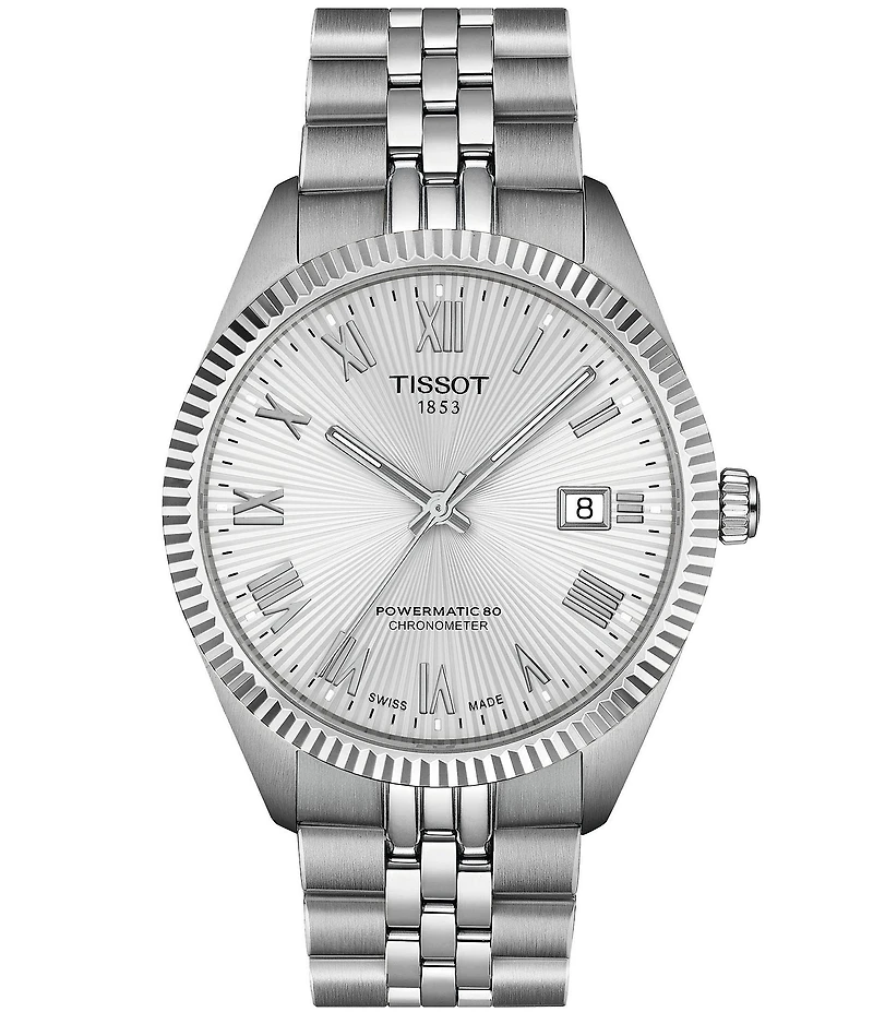Tissot Men's Ballade GTS Powermatic 80 Automatic Stainless Steel Bracelet Watch