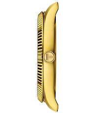 Tissot Men's Ballade Quartz Analog Gold Tone Stainless Steel Bracelet Watch