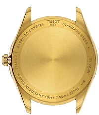 Tissot Men's Ballade Quartz Analog Gold Tone Stainless Steel Bracelet Watch