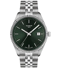 Tissot Men's Ballade Quartz Analog Stainless Steel Bracelet Watch