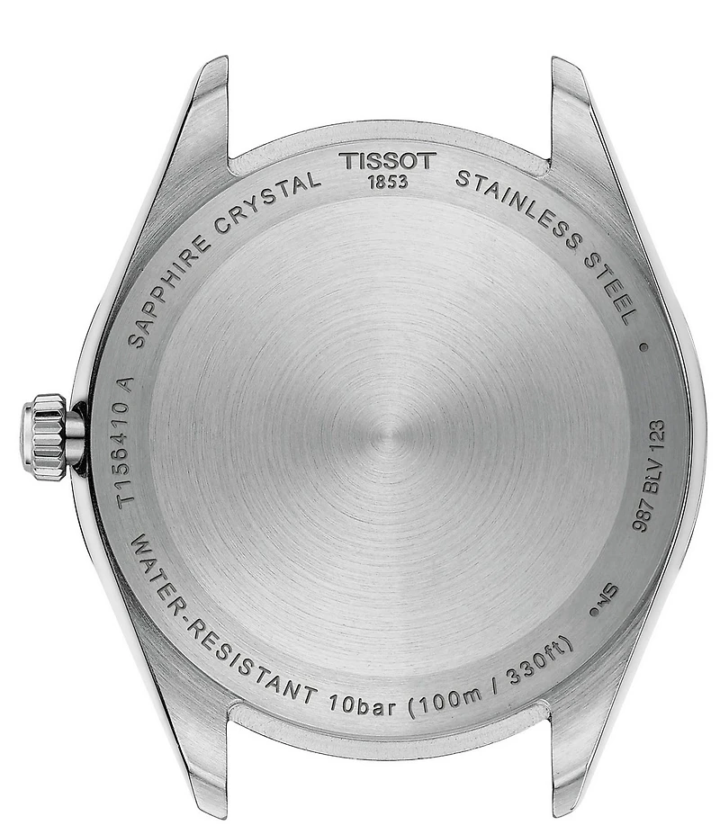 Tissot Men's Ballade Quartz Analog Stainless Steel Bracelet Watch
