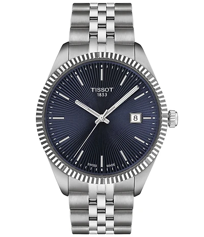 Tissot Men's Ballade Quartz Analog Stainless Steel Bracelet Watch