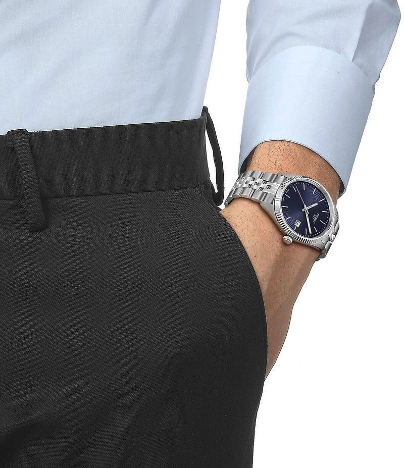 Tissot Men's Ballade Quartz Analog Stainless Steel Bracelet Watch
