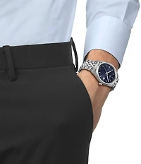 Tissot Men's Ballade Quartz Analog Stainless Steel Bracelet Watch