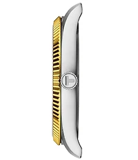 Tissot Men's Ballade Quartz Analog Two Tone Stainless Steel Bracelet Watch