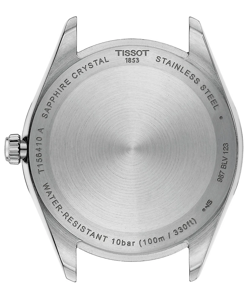Tissot Men's Ballade Quartz Analog Two Tone Stainless Steel Bracelet Watch