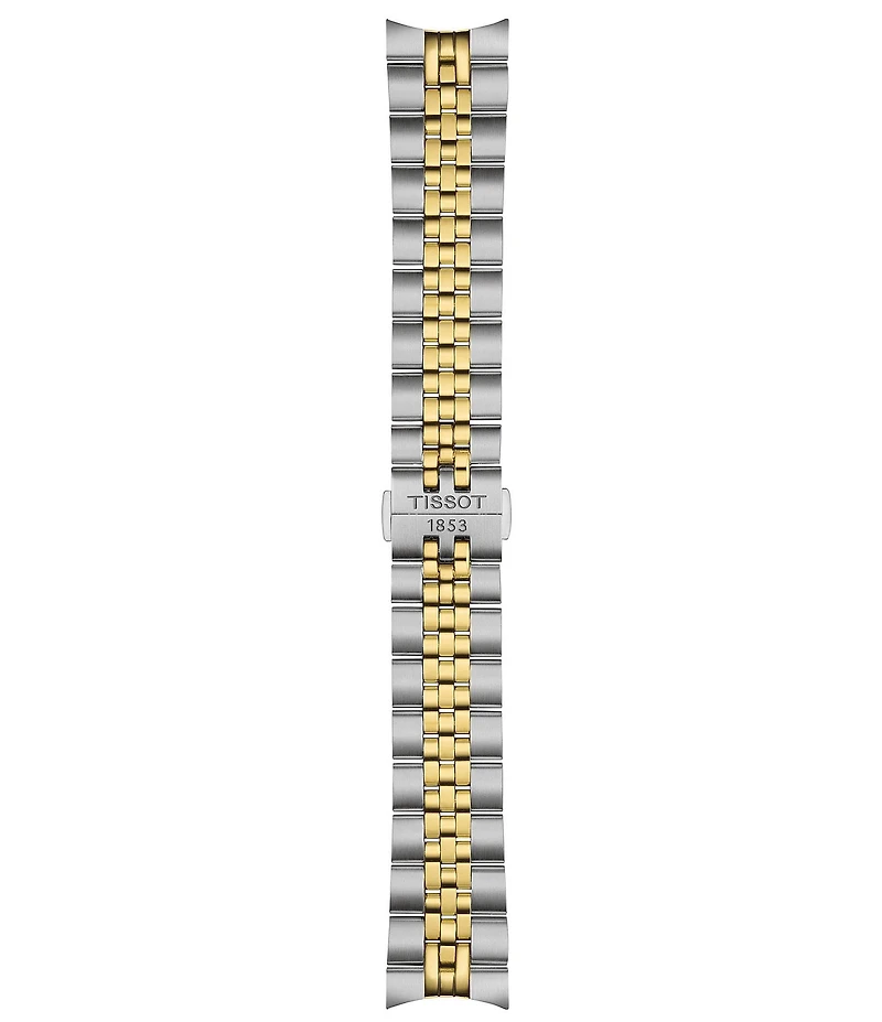 Tissot Men's Ballade Quartz Analog Two Tone Stainless Steel Bracelet Watch