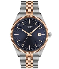 Tissot Men's Ballade Quartz Analog Two Tone Stainless Steel Bracelet Watch