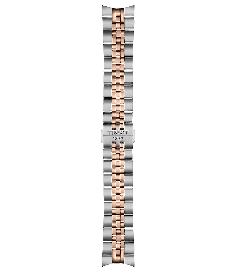 Tissot Men's Ballade Quartz Analog Two Tone Stainless Steel Bracelet Watch