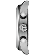 Tissot Men's Chrono L Sport Collection Quartz Chrongraph Croco Leather Strap Watch