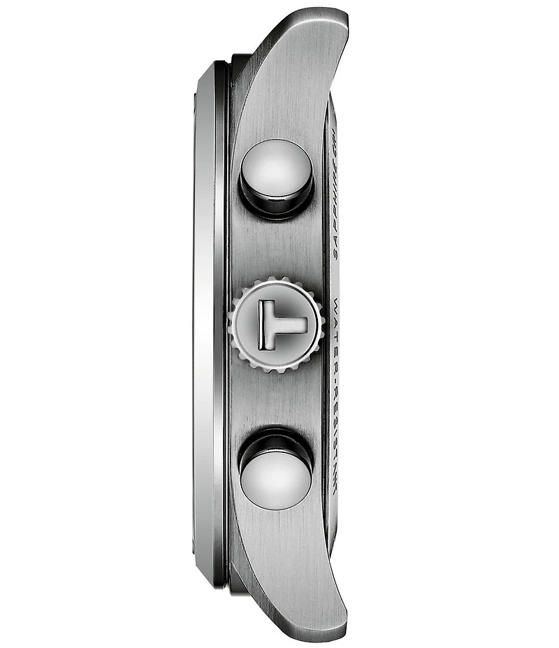 Tissot Men's Chrono L Sport Collection Quartz Chrongraph Croco Leather Strap Watch