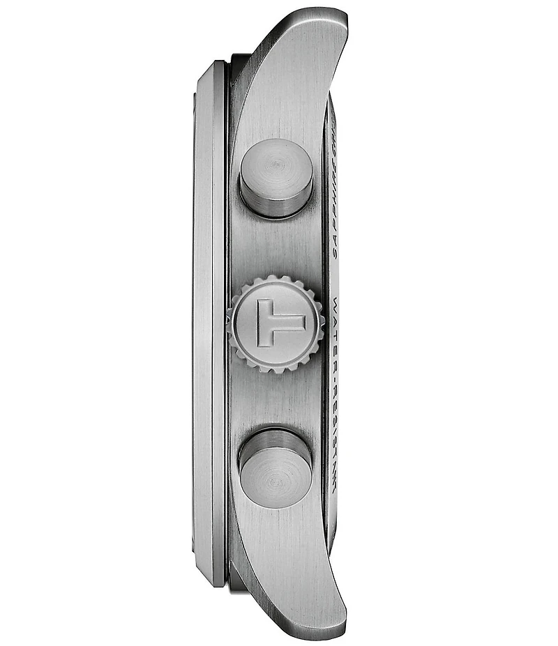 Tissot Men's Chrono L Sport Collection Quartz Chrongraph Croco Leather Strap Watch