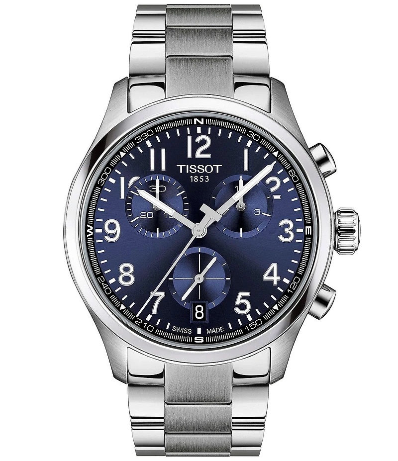 Tissot Men's Chrono L Sport Collection Quartz Chrongraph Stainless Steel Bracelet Watch