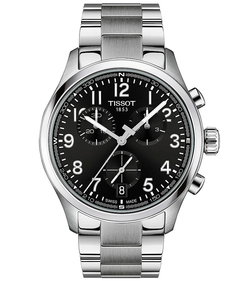 Tissot Men's Chrono L Sport Collection Quartz Chrongraph Stainless Steel Bracelet Watch