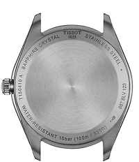 Tissot Men's Classic Collection Pr 100 Brown Leather Strap Watch