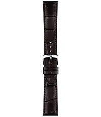 Tissot Men's Classic Collection Pr 100 Brown Leather Strap Watch