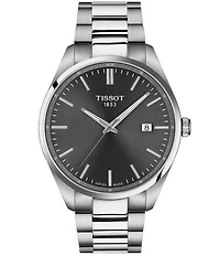 Tissot Men's Classic Collection Pr 100 Stainless Steel Bracelet Watch