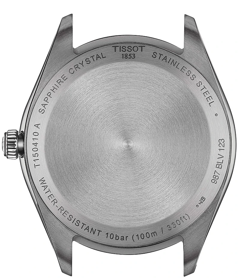 Tissot Men's Classic Collection Pr 100 Stainless Steel Bracelet Watch