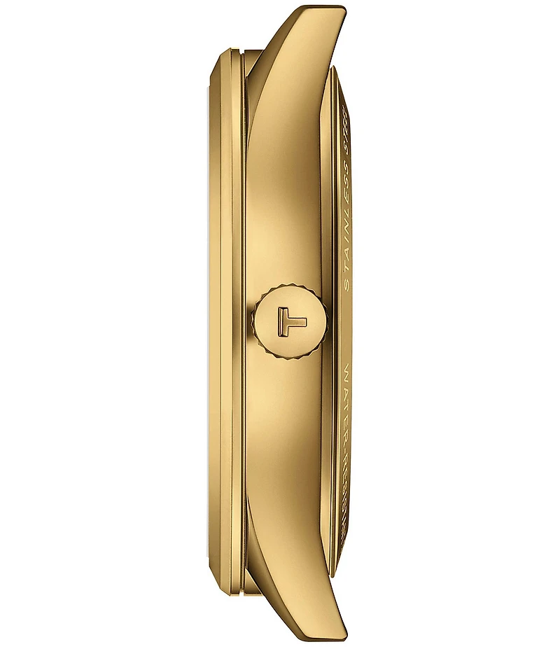 Tissot Men's Classic Dream GTS Automatic Leather Strap Watch