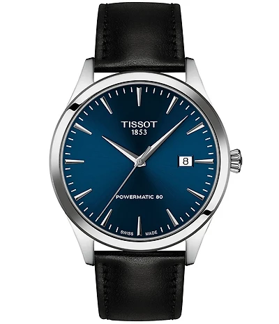 Tissot Men's Classic Dream GTS Automatic Leather Strap Watch