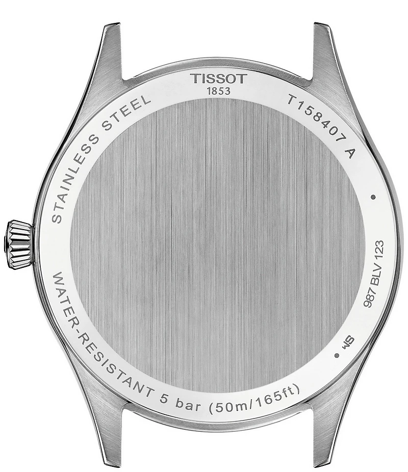 Tissot Men's Classic Dream GTS Automatic Leather Strap Watch