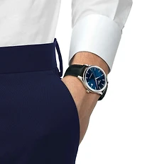 Tissot Men's Classic Dream GTS Automatic Leather Strap Watch