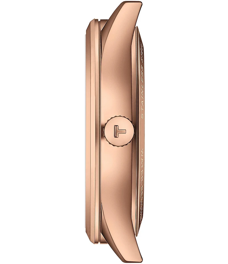 Tissot Men's Classic Dream GTS Automatic Leather Strap Watch