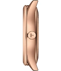 Tissot Men's Classic Dream GTS Automatic Leather Strap Watch