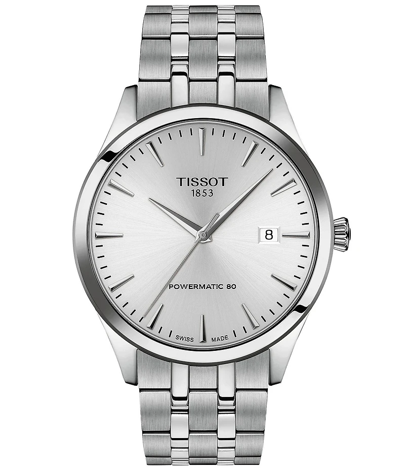 Tissot Men's Classic Dream Powermatic 80 Automatic Stainless Steel Bracelet Watch