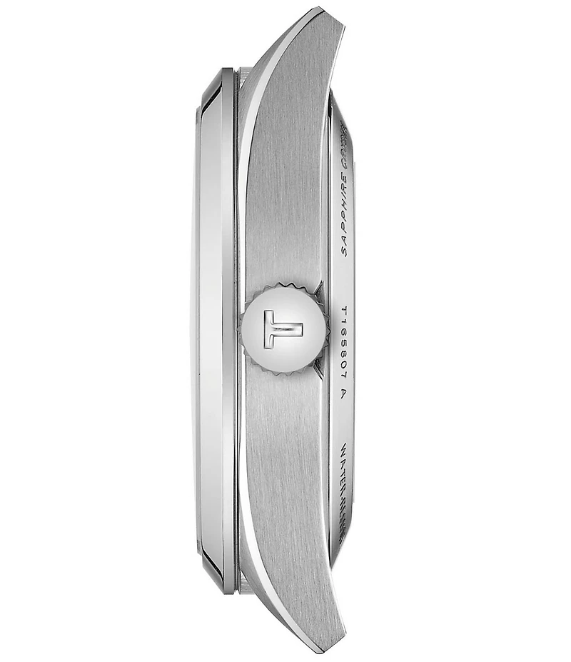 Tissot Men's Gentleman Classic Contemporary Collection Automatic Stainless Steel Bracelet Watch